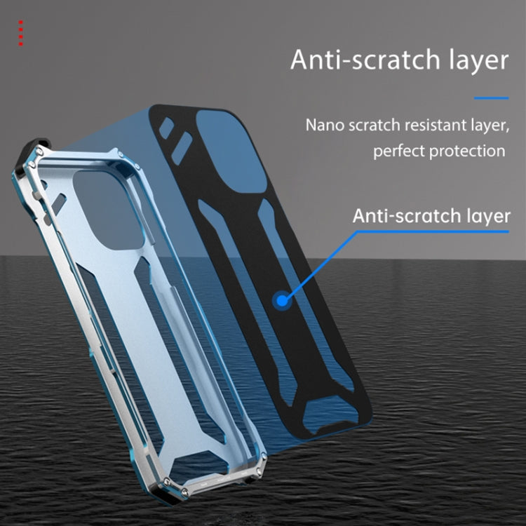 R-JUST RJ17 Shockproof Armor Metal Phone Case