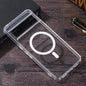 Transparent MagSafe Magnetic PC + TPU Phone Case, For Google Pixel 8 Pro, For Google Pixel 8, For Google Pixel 7a, For Google Pixel 7 Pro, For Google Pixel 7
