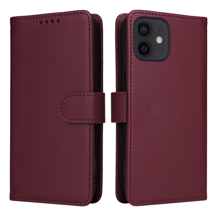 BETOPNICE BN-005 2 in 1 Detachable Imitate Genuine Leather Phone Case, For iPhone 12 Pro / 12, For iPhone 12 Pro Max, For iPhone 12 mini, For iPhone 11 Pro Max