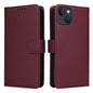 BETOPNICE BN-005 2 in 1 Detachable Imitate Genuine Leather Phone Case, For iPhone 15, For iPhone 14 Plus, For iPhone 13 / 14, For iPhone 14 Pro