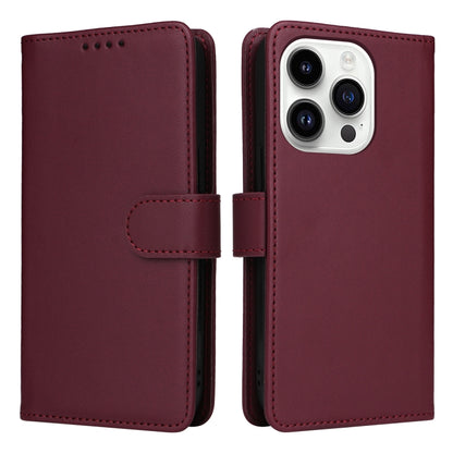 BETOPNICE BN-005 2 in 1 Detachable Imitate Genuine Leather Phone Case, For iPhone 15, For iPhone 14 Plus, For iPhone 13 / 14, For iPhone 14 Pro