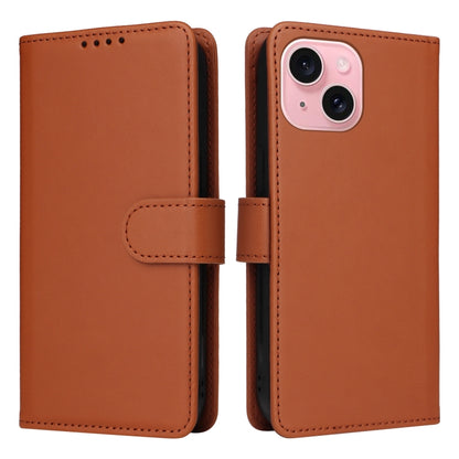 BETOPNICE BN-005 2 in 1 Detachable Imitate Genuine Leather Phone Case, For iPhone 15, For iPhone 14 Plus, For iPhone 13 / 14, For iPhone 14 Pro