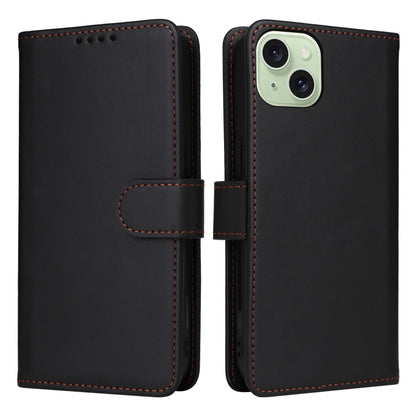 BETOPNICE BN-005 2 in 1 Detachable Imitate Genuine Leather Phone Case, For iPhone 16, For iPhone 15 Pro Max, For iPhone 15 Pro, For iPhone 15 Plus