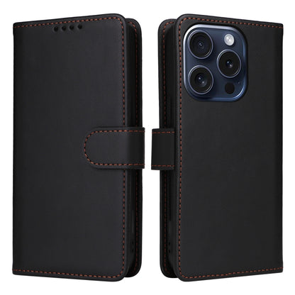 BETOPNICE BN-005 2 in 1 Detachable Imitate Genuine Leather Phone Case, For iPhone 16, For iPhone 15 Pro Max, For iPhone 15 Pro, For iPhone 15 Plus