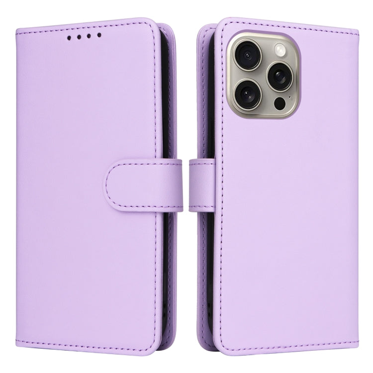 BETOPNICE BN-005 2 in 1 Detachable Imitate Genuine Leather Phone Case, For iPhone 16, For iPhone 15 Pro Max, For iPhone 15 Pro, For iPhone 15 Plus