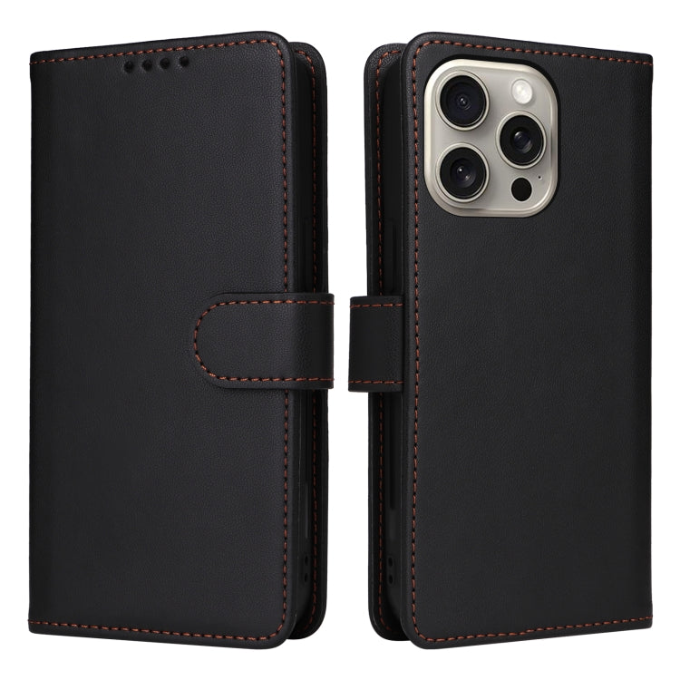 BETOPNICE BN-005 2 in 1 Detachable Imitate Genuine Leather Phone Case, For iPhone 16, For iPhone 15 Pro Max, For iPhone 15 Pro, For iPhone 15 Plus