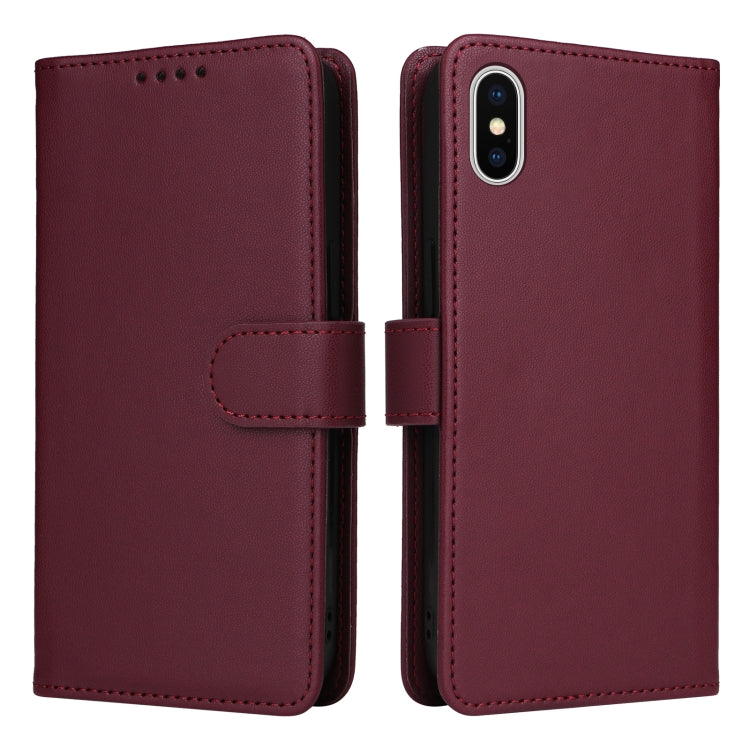 BETOPNICE BN-005 2 in 1 Detachable Imitate Genuine Leather Phone Case, For iPhone 11, For iPhone 11 Pro, For iPhone X / XS, For iPhone XR