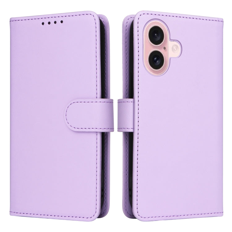 BETOPNICE BN-005 2 in 1 Detachable Imitate Genuine Leather Phone Case, For iPhone Air, For iPhone 16 Pro Max, For iPhone 16 Pro, For iPhone 16 Plus