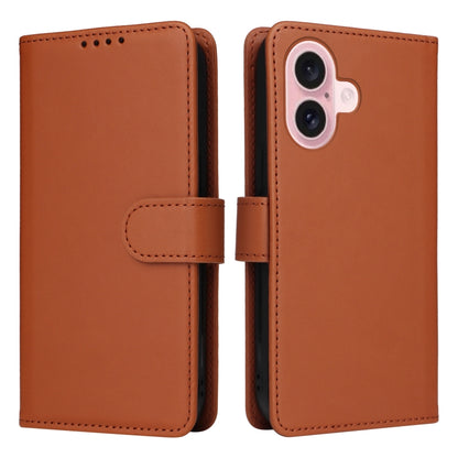 BETOPNICE BN-005 2 in 1 Detachable Imitate Genuine Leather Phone Case, For iPhone Air, For iPhone 16 Pro Max, For iPhone 16 Pro, For iPhone 16 Plus