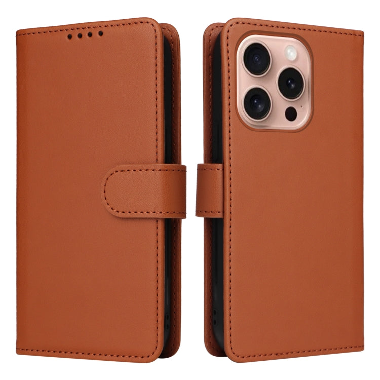 BETOPNICE BN-005 2 in 1 Detachable Imitate Genuine Leather Phone Case, For iPhone Air, For iPhone 16 Pro Max, For iPhone 16 Pro, For iPhone 16 Plus