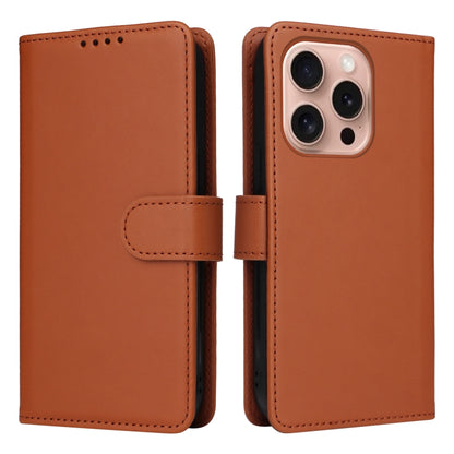 BETOPNICE BN-005 2 in 1 Detachable Imitate Genuine Leather Phone Case, For iPhone Air, For iPhone 16 Pro Max, For iPhone 16 Pro, For iPhone 16 Plus