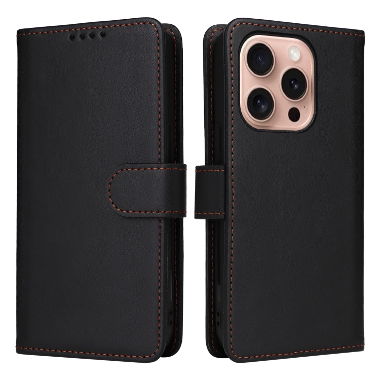 BETOPNICE BN-005 2 in 1 Detachable Imitate Genuine Leather Phone Case, For iPhone Air, For iPhone 16 Pro Max, For iPhone 16 Pro, For iPhone 16 Plus