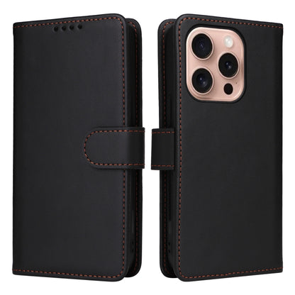 BETOPNICE BN-005 2 in 1 Detachable Imitate Genuine Leather Phone Case, For iPhone Air, For iPhone 16 Pro Max, For iPhone 16 Pro, For iPhone 16 Plus