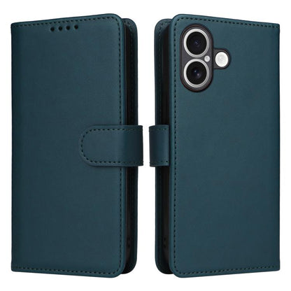 BETOPNICE BN-005 2 in 1 Detachable Imitate Genuine Leather Phone Case, For iPhone 16e / 17e, For iPhone 17 Pro Max, For iPhone 17 Pro, For iPhone 17
