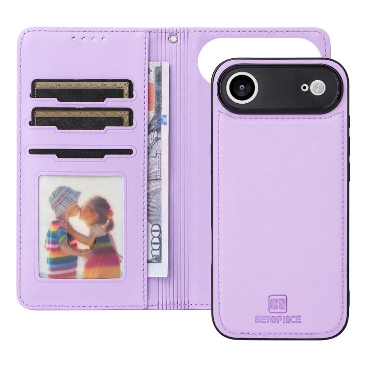 BETOPNICE BN-005 2 in 1 Detachable Imitate Genuine Leather Phone Case, For iPhone Air, For iPhone 16 Pro Max, For iPhone 16 Pro, For iPhone 16 Plus