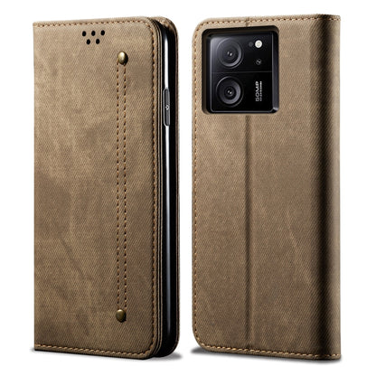 Denim Texture Casual Style Horizontal Flip Leather Case, For Xiaomi Redmi 13C / Poco C65, For Xiaomi Redmi Note 13, For Xiaomi Redmi Note 13 Pro, For Xiaomi Redmi K60 Ultra / 13T, For Xiaomi Redmi K70/K70 Pro