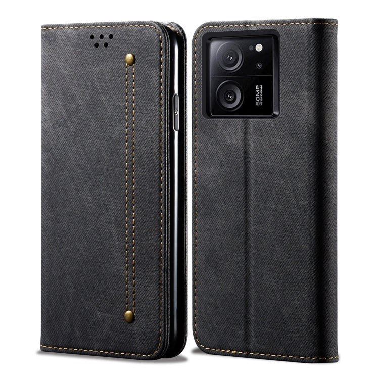 Denim Texture Casual Style Horizontal Flip Leather Case, For Xiaomi Redmi 13C / Poco C65, For Xiaomi Redmi Note 13, For Xiaomi Redmi Note 13 Pro, For Xiaomi Redmi K60 Ultra / 13T, For Xiaomi Redmi K70/K70 Pro