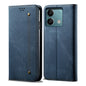 Denim Texture Casual Style Horizontal Flip Leather Case