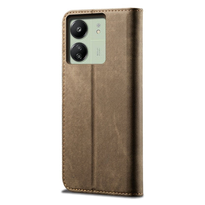 Denim Texture Casual Style Horizontal Flip Leather Case, For Xiaomi Redmi 13C / Poco C65, For Xiaomi Redmi Note 13, For Xiaomi Redmi Note 13 Pro, For Xiaomi Redmi K60 Ultra / 13T, For Xiaomi Redmi K70/K70 Pro