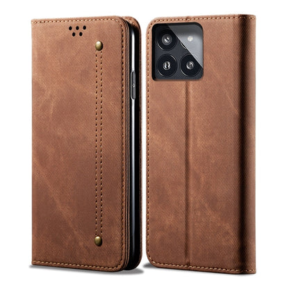 Denim Texture Casual Style Horizontal Flip Leather Case, For Xiaomi Redmi 13C / Poco C65, For Xiaomi Redmi Note 13, For Xiaomi Redmi Note 13 Pro, For Xiaomi Redmi K60 Ultra / 13T, For Xiaomi Redmi K70/K70 Pro
