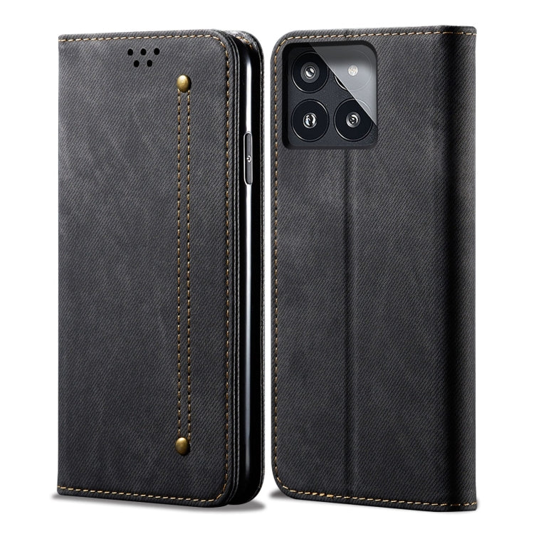 Denim Texture Casual Style Horizontal Flip Leather Case, For Xiaomi Redmi 13C / Poco C65, For Xiaomi Redmi Note 13, For Xiaomi Redmi Note 13 Pro, For Xiaomi Redmi K60 Ultra / 13T, For Xiaomi Redmi K70/K70 Pro