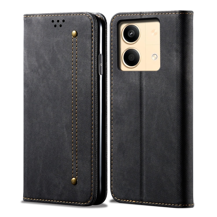 Denim Texture Casual Style Horizontal Flip Leather Case, Series 2