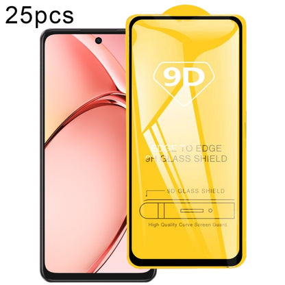 25pcs 9D Full Glue Screen Tempered Glass Film