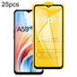 25pcs 9D Full Glue Screen Tempered Glass Film