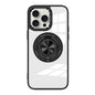 Magnetic Rotating Ring Holder Acrylic Phone Case, For iPhone 15 Pro Max, For iPhone 15 Pro, For iPhone 15 Plus, For iPhone 15