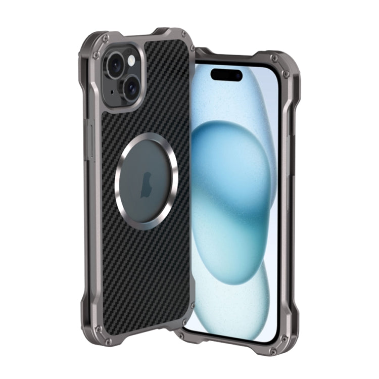 R-JUST RJ51 Hollow Metal Phone Protective Case