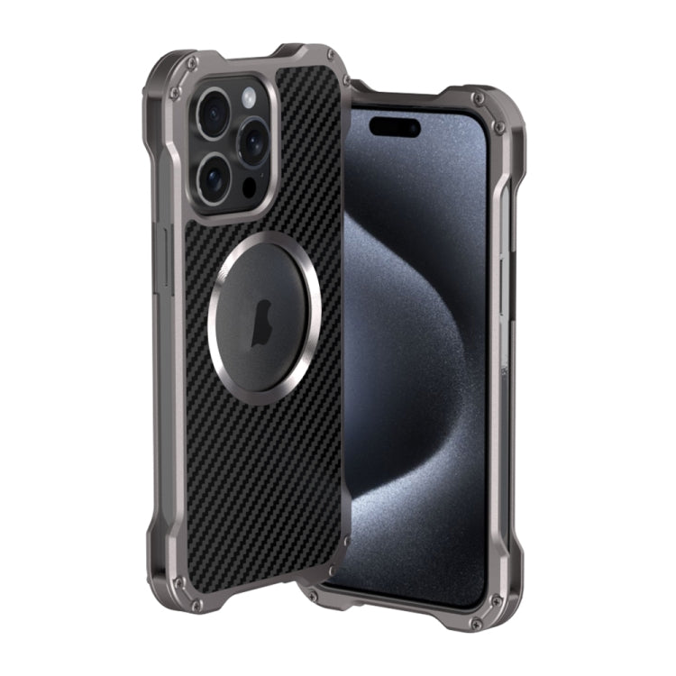 R-JUST RJ51 Hollow Metal Phone Protective Case