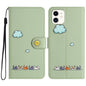 Cartoon Cats Leather Phone Case, For iPhone 11, For iPhone 11 Pro, For iPhone XS / X, For iPhone XR