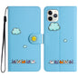Cartoon Cats Leather Phone Case, For iPhone 11, For iPhone 11 Pro, For iPhone XS / X, For iPhone XR