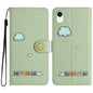 Cartoon Cats Leather Phone Case, For iPhone 11, For iPhone 11 Pro, For iPhone XS / X, For iPhone XR