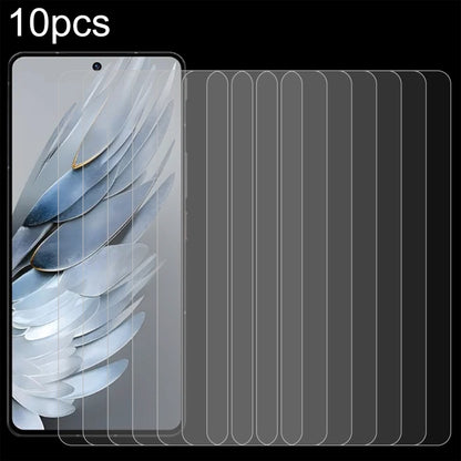 10pcs 0.26mm 9H 2.5D Tempered Glass Film, Series 2