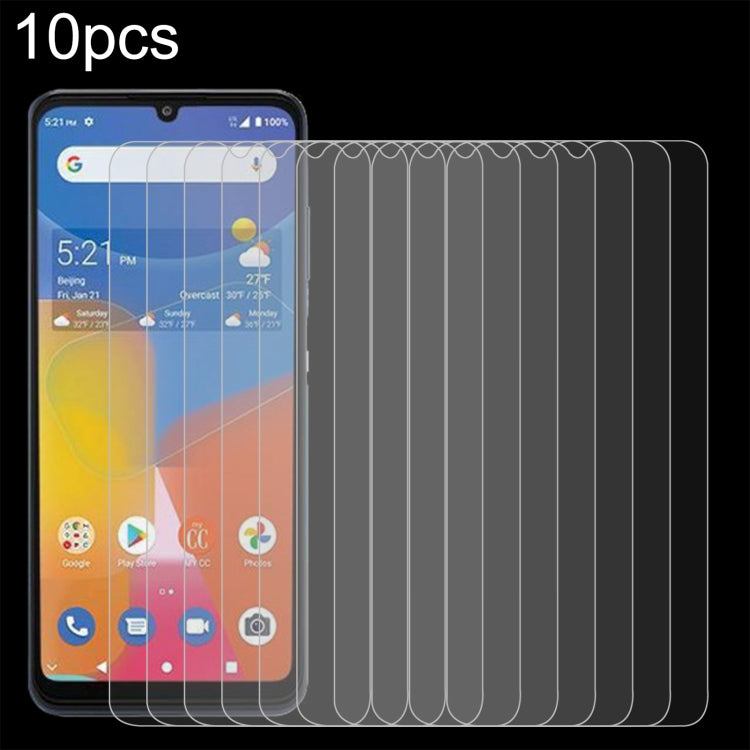 10pcs 0.26mm 9H 2.5D Tempered Glass Film, For ZTE nubia Neo 2, For ZTE nubia Music, For ZTE Blade V40 Smart, For ZTE Axon 50 Lite, For ZTE Blade V41 Vita, For ZTE Blade A34, For ZTE Libero 5G IV, For ZTE Blade V50 5G, For ZTE Blade A54�����������������...