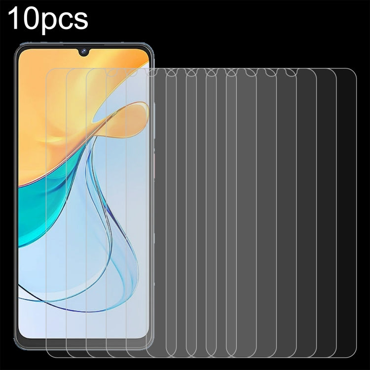 10pcs 0.26mm 9H 2.5D Tempered Glass Film, For ZTE nubia Neo 2, For ZTE nubia Music, For ZTE Blade V40 Smart, For ZTE Axon 50 Lite, For ZTE Blade V41 Vita, For ZTE Blade A34, For ZTE Libero 5G IV, For ZTE Blade V50 5G, For ZTE Blade A54�����������������...