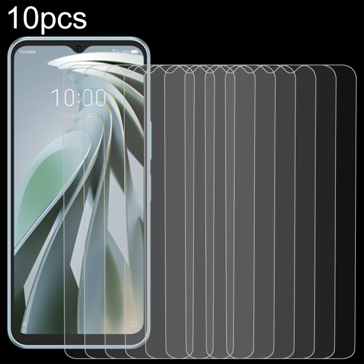 10pcs 0.26mm 9H 2.5D Tempered Glass Film, Series 1