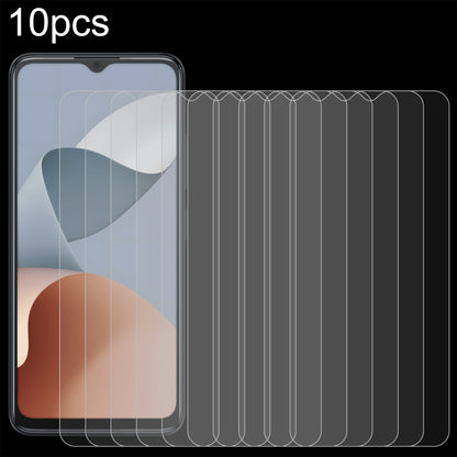 10pcs 0.26mm 9H 2.5D Tempered Glass Film, Series 1