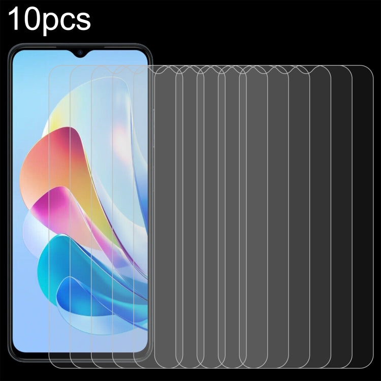 10pcs 0.26mm 9H 2.5D Tempered Glass Film, For ZTE nubia Neo 2, For ZTE nubia Music, For ZTE Blade V40 Smart, For ZTE Axon 50 Lite, For ZTE Blade V41 Vita, For ZTE Blade A34, For ZTE Libero 5G IV, For ZTE Blade V50 5G, For ZTE Blade A54�����������������...