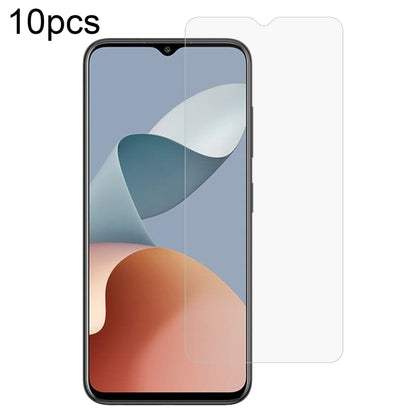 10pcs 0.26mm 9H 2.5D Tempered Glass Film, Series 1