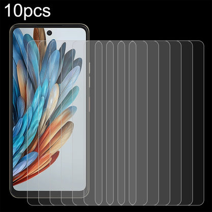 10pcs 0.26mm 9H 2.5D Tempered Glass Film, For ZTE nubia Neo 2, For ZTE nubia Music, For ZTE Blade V40 Smart, For ZTE Axon 50 Lite, For ZTE Blade V41 Vita, For ZTE Blade A34, For ZTE Libero 5G IV, For ZTE Blade V50 5G, For ZTE Blade A54                 ...
