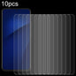 10pcs 0.26mm 9H 2.5D Tempered Glass Film, Series 1