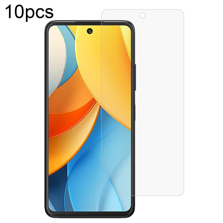 10pcs 0.26mm 9H 2.5D Tempered Glass Film, Series 1