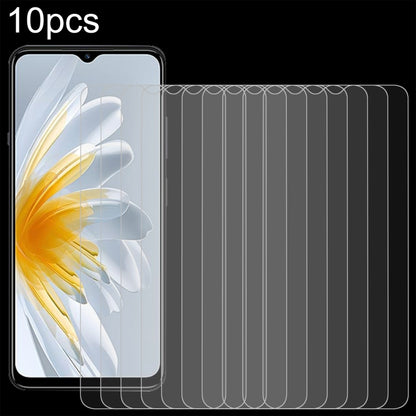 10pcs 0.26mm 9H 2.5D Tempered Glass Film, Series 1