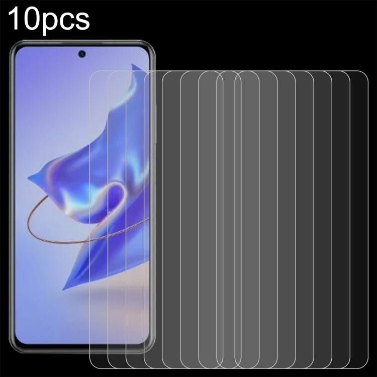 10pcs 0.26mm 9H 2.5D Tempered Glass Film, For ZTE nubia Music 2, For ZTE nubia S 5G A403ZT, For ZTE Blade V70 Vita, For ZTE Blade V70 Max, For ZTE Blade V70 Design, For ZTE nubia Z70 Ultra, For ZTE Blade V70, For ZTE Blade V60 Design, For ZTE Blade A75...