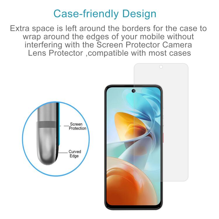 10pcs 0.26mm 9H 2.5D Tempered Glass Film, For ZTE nubia Music 2, For ZTE nubia S 5G A403ZT, For ZTE Blade V70 Vita, For ZTE Blade V70 Max, For ZTE Blade V70 Design, For ZTE nubia Z70 Ultra, For ZTE Blade V70, For ZTE Blade V60 Design, For ZTE Blade A75...