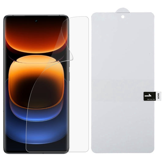 Full Screen Protector Explosion-proof Hydrogel Film, For vivo iQOO 12, For vivo V29 Pro