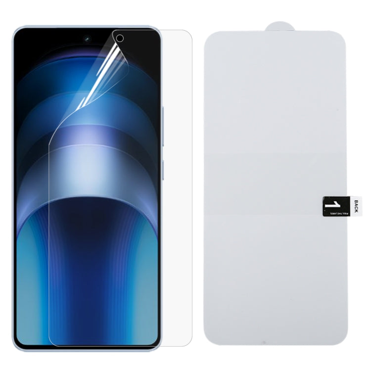 Full Screen Protector Explosion-proof Hydrogel Film, For vivo S60 5G, For vivo S60 Vitality 5G, For vivo Y600 Turbo 5G, For vivo X300 FE 5G Russia, For vivo iQOO 15T 5G, For vivo Y600 Pro 5G, For vivo Y27 5G / 4G 2023, For vivo T5 Pro 5G, For vivo Y50e...