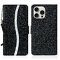 Glitter Powder Filp Leather Phone Case, For iPhone Air, For iPhone 16 Pro Max, For iPhone 16 Pro, For iPhone 16 Plus